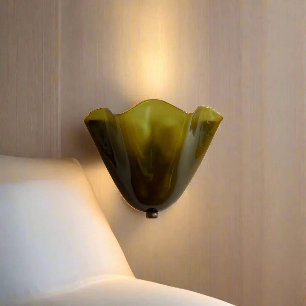 Art Deco Vintage Shell Inspired LED Wall Light
