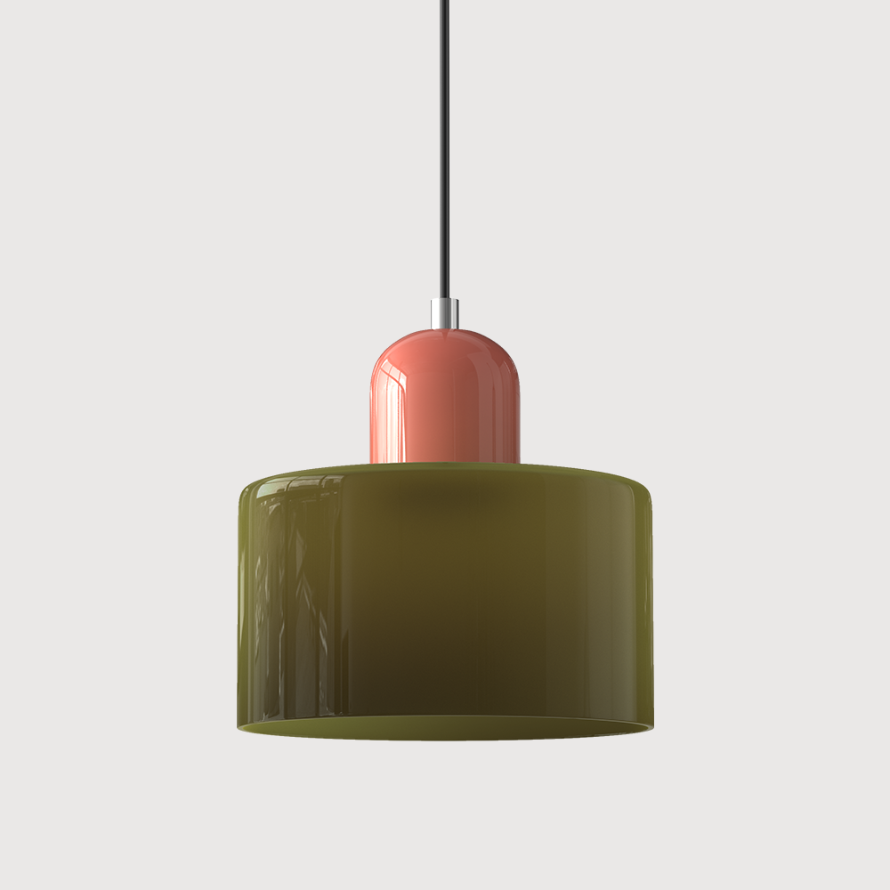 Nordic Style Cylindrical Pendant Light