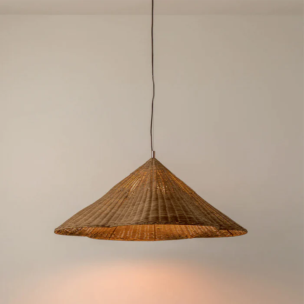 Oversized Boho Style Pendant Light