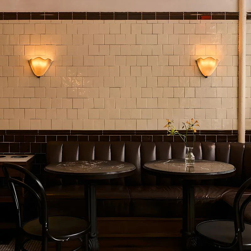 Art Deco Vintage Shell Inspired LED Wall Light