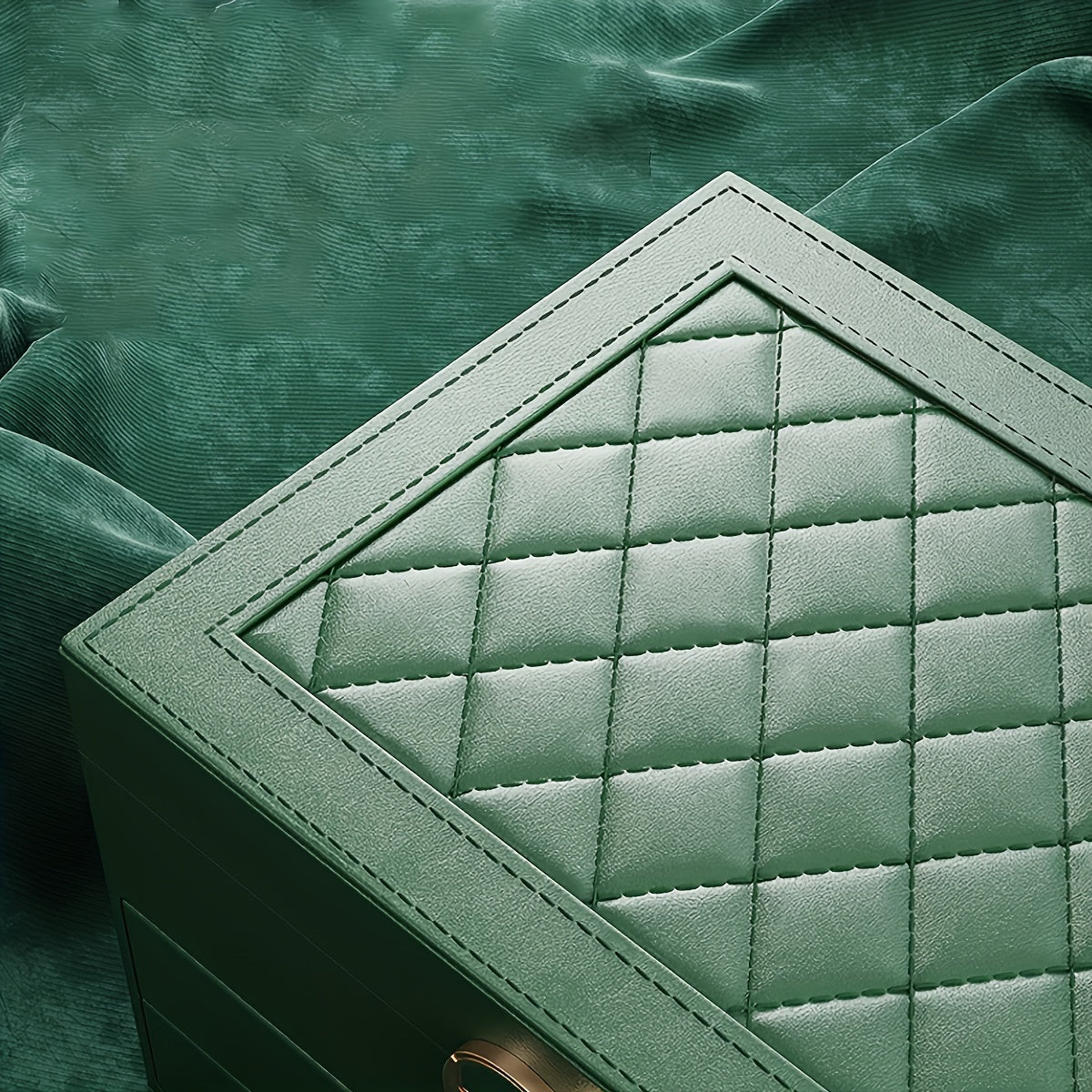 Modern Jewelry Organizer Box With Drawers