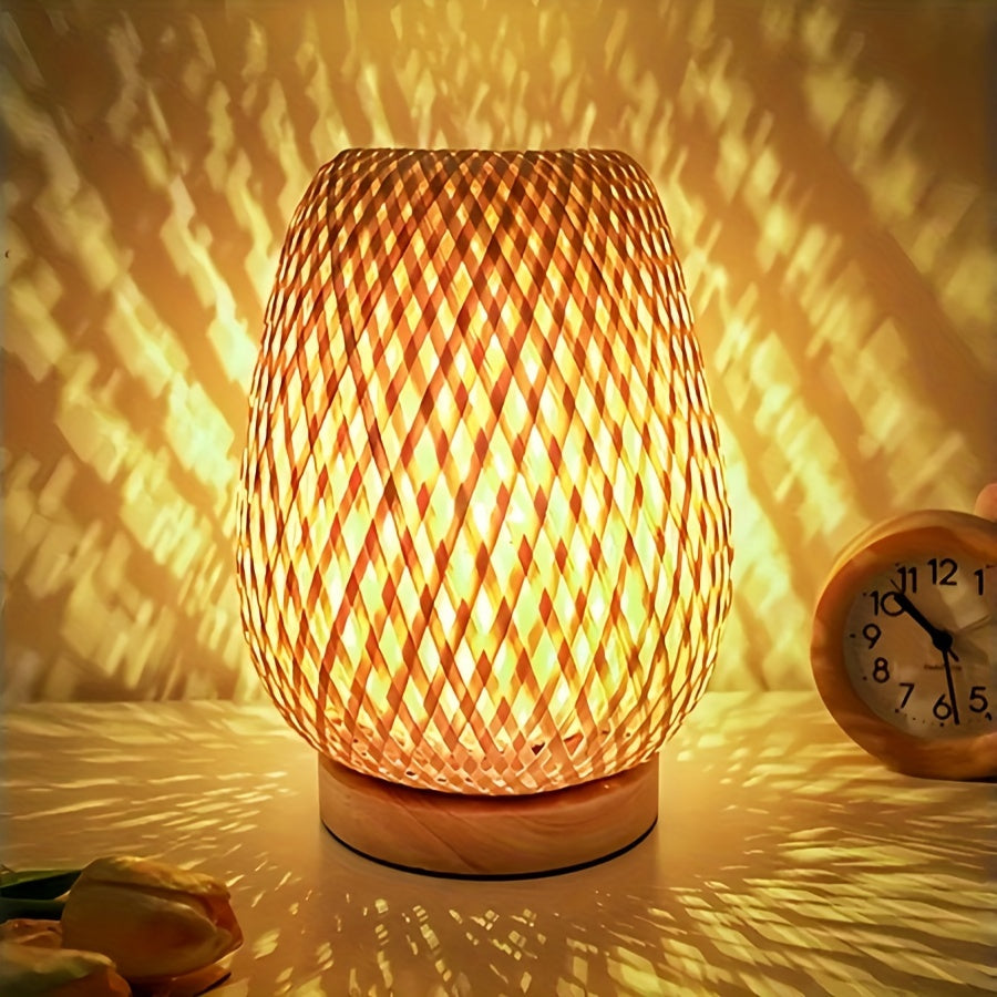 Boho Style LED Bedside Lamp