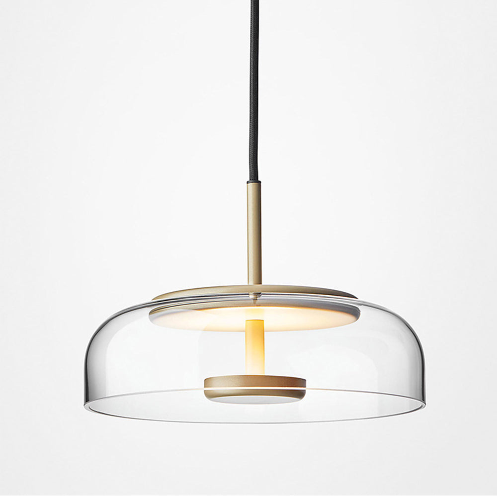Modern Bowl-Shaped Shade Pendant Light Fixture