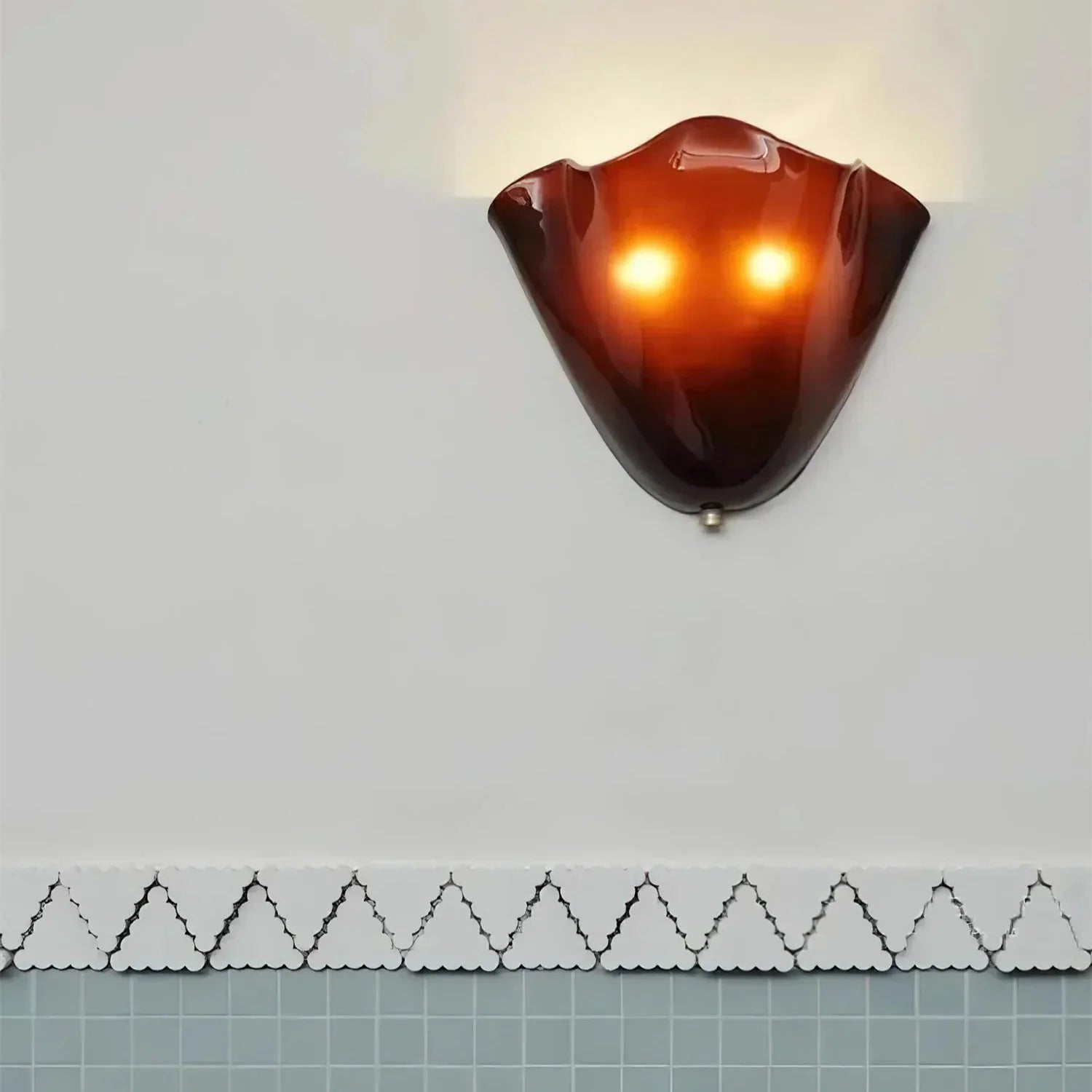 Art Deco Vintage Shell Inspired LED Wall Light