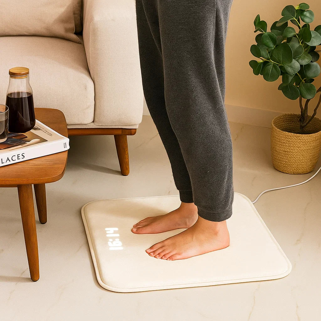 Step-On Smart Alarm Clock for Heavy Sleepers