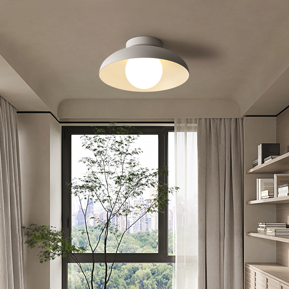 Nordic Dome Ceiling Light for Hallway, Bedroom, and Living Room