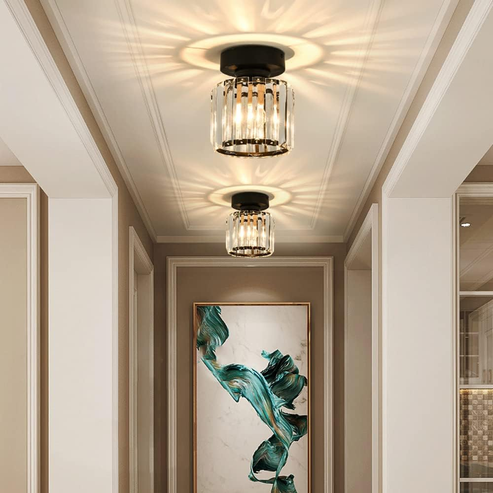 Contemporary Mini Ceiling Light for Hallway and Entryway