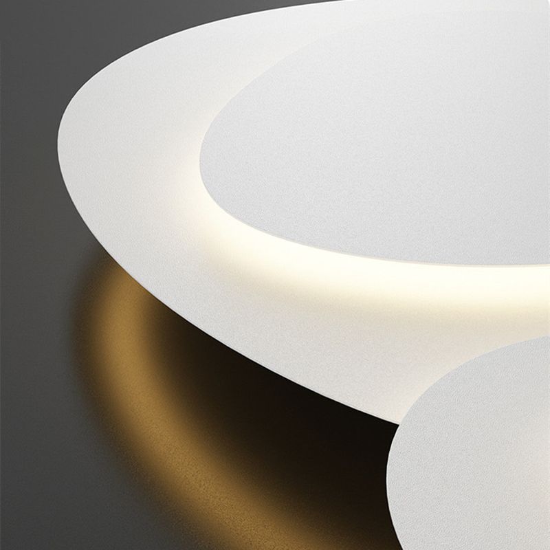 Contemporary Triangular LED Flush Mount Ceiling Light