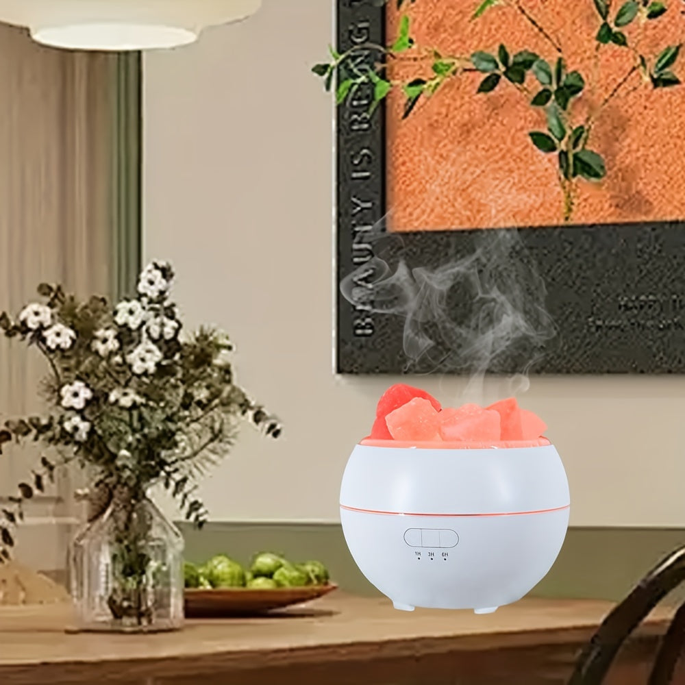 3-in-1 Essential Oil Salt Lamp Diffuser