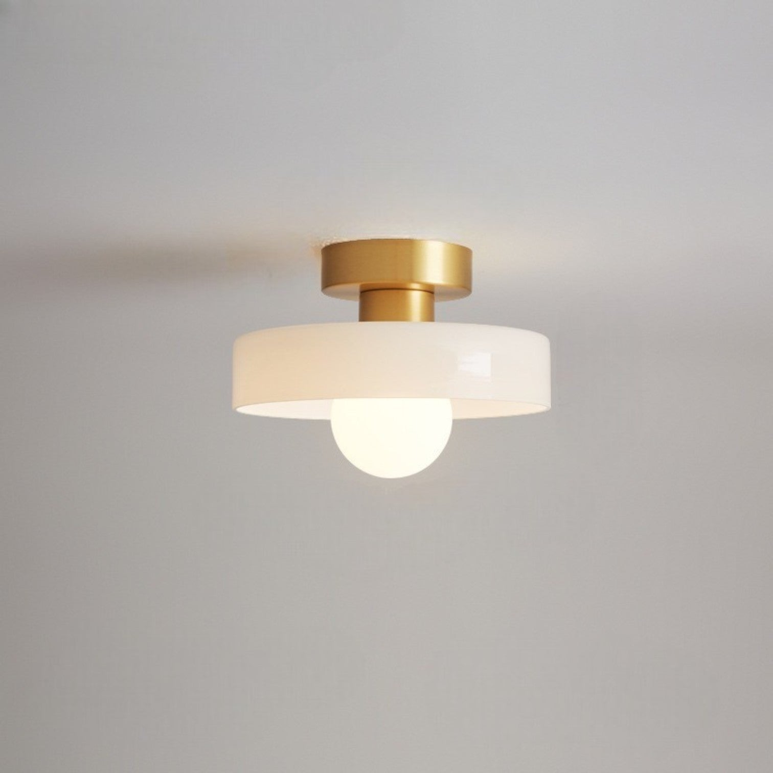 Traditional Minimalist Round Ceiling Light