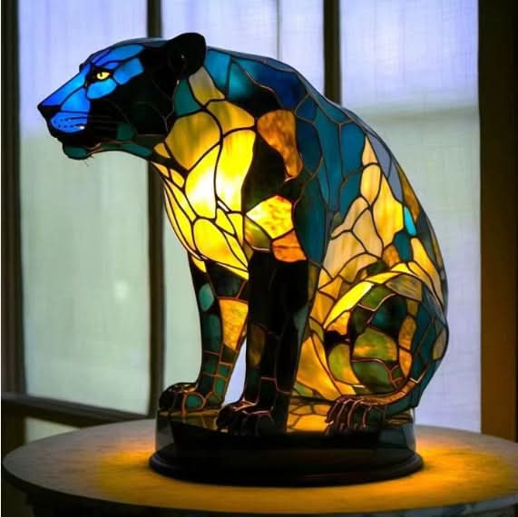 Minimalist Artistic LED Dog Breed Table Lamp
