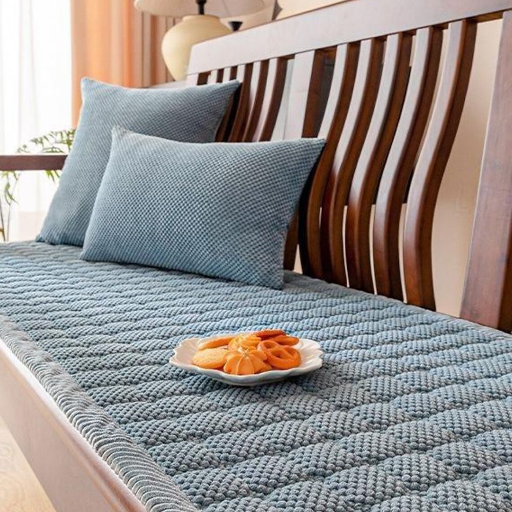 Textured Sofa Throw Cover