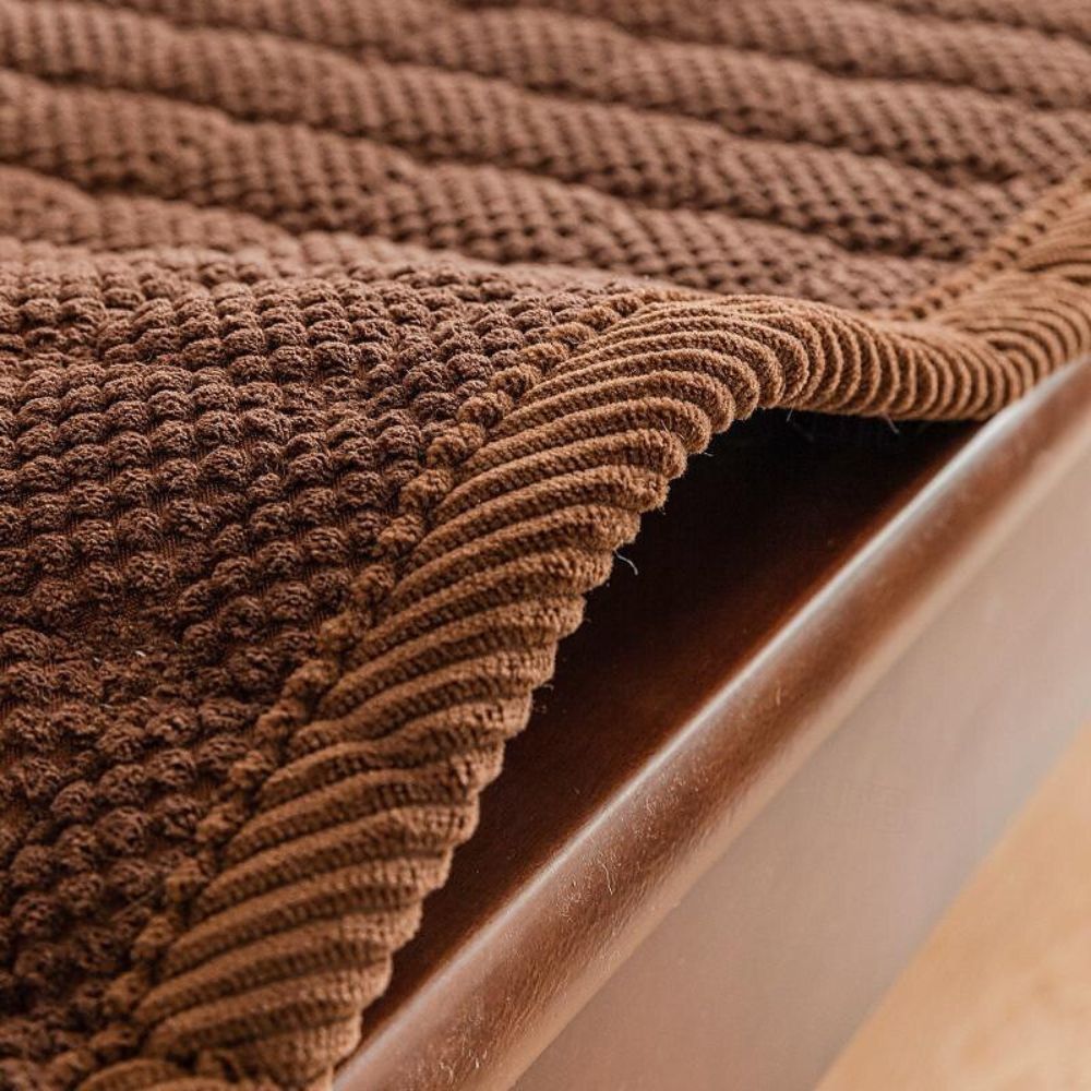 Textured Sofa Throw Cover