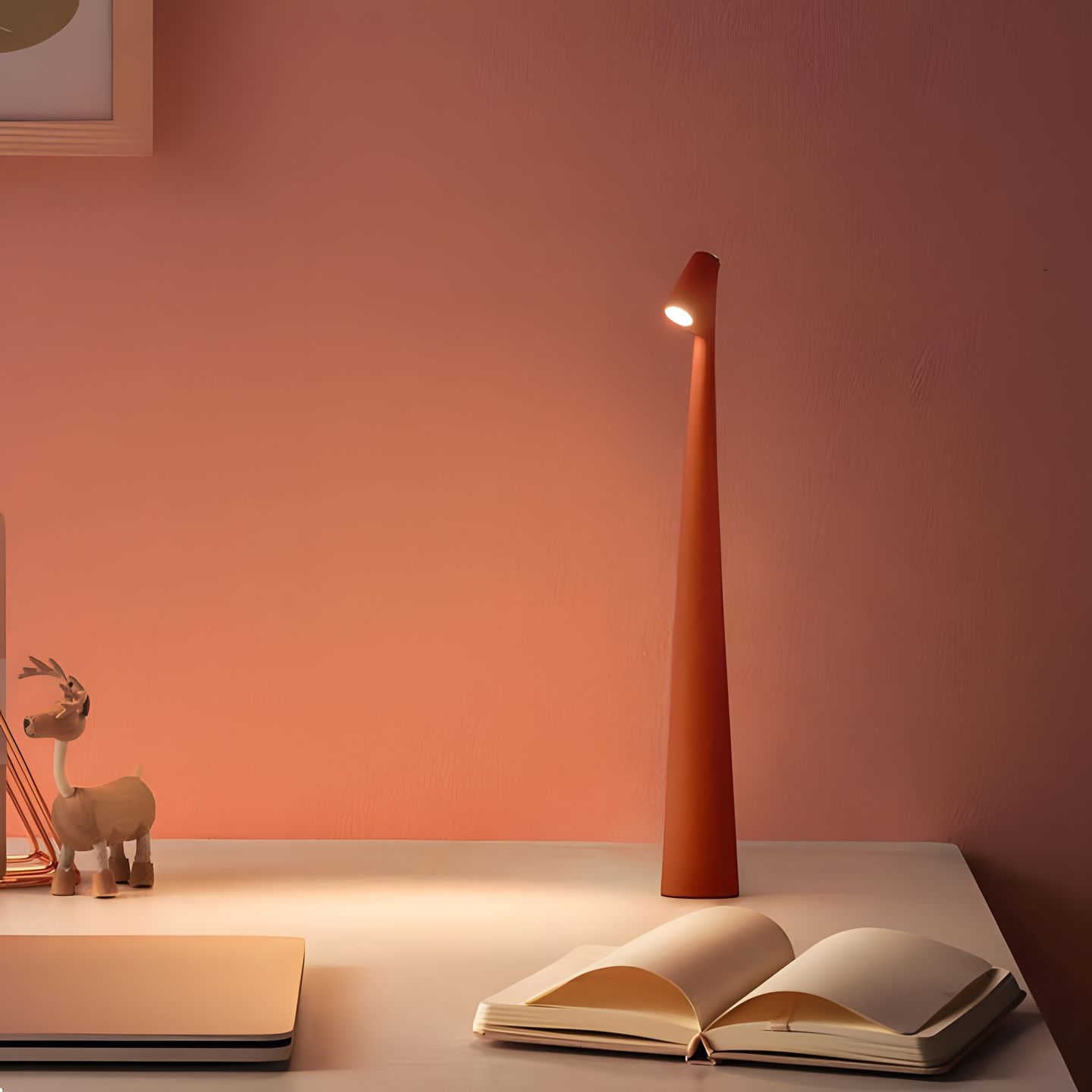 Minimalist LED Rechargeable Table Lamp