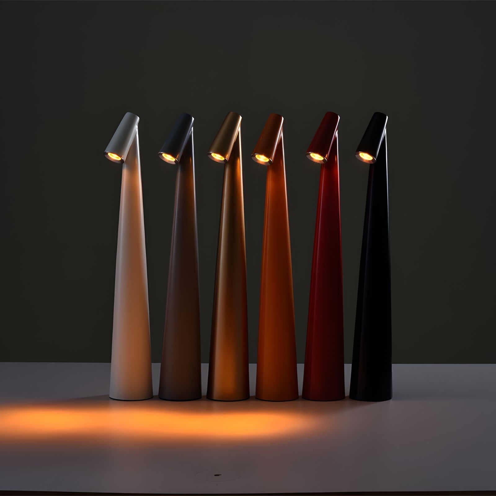 Minimalist LED Rechargeable Table Lamp