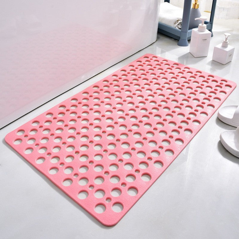 Non-Slip Water Draining Shower Mat