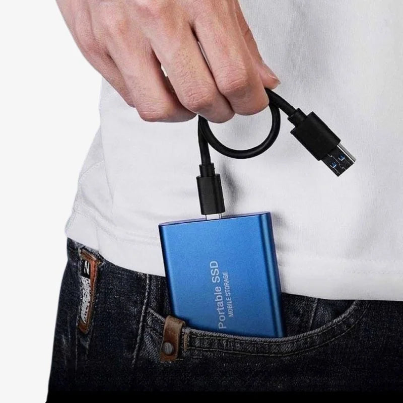Pocket Portable External SSD Drive