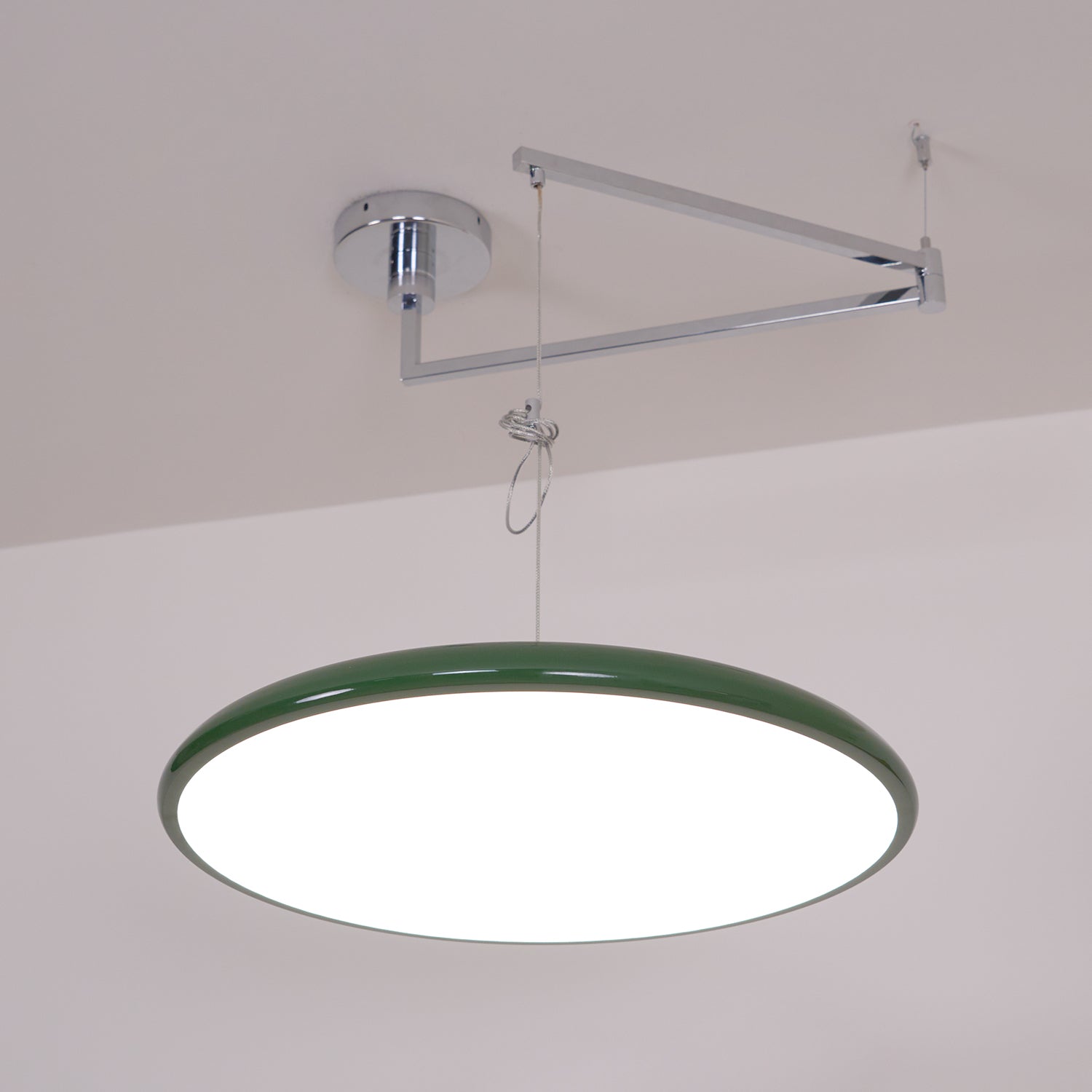 Urban Loft Transitional Height-Adjustable LED Pendant Light