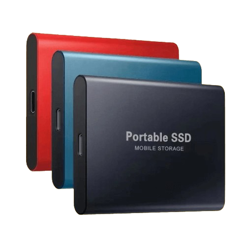 Portable SSD External Hard Storage Drive