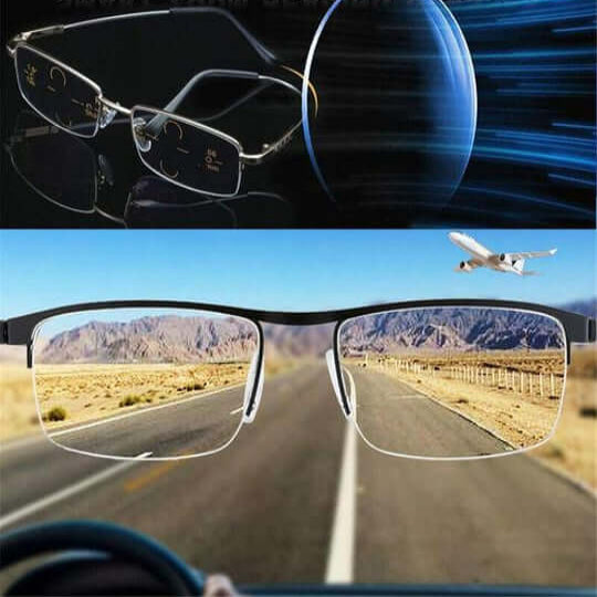 Blue Light Blocking Multi-Focus Reading Glasses