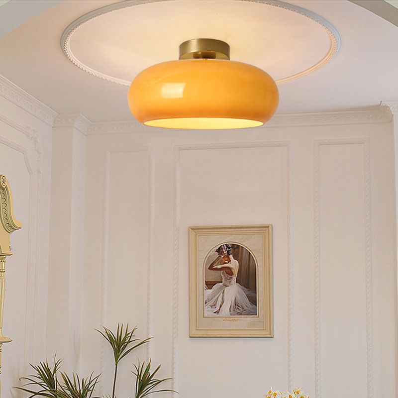 Art Deco Contemporary Round Ceiling Lamp