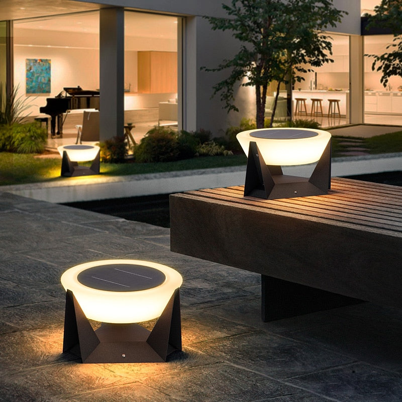 Wireless Solar-Powered LED Garden Light