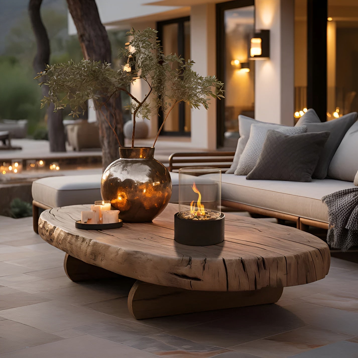 Portable Indoor and Outdoor Fire Place