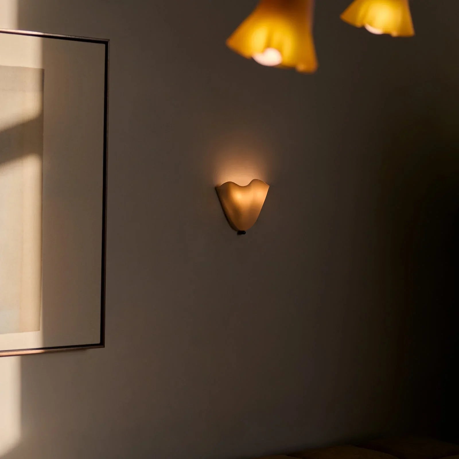 Art Deco Vintage Shell Inspired LED Wall Light