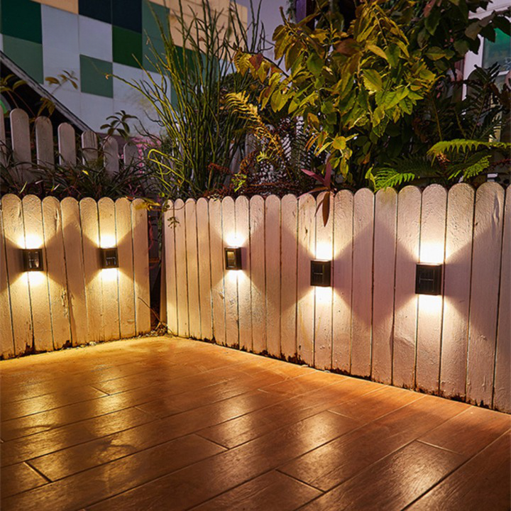 Modern Outdoor LED Solar Wall Light