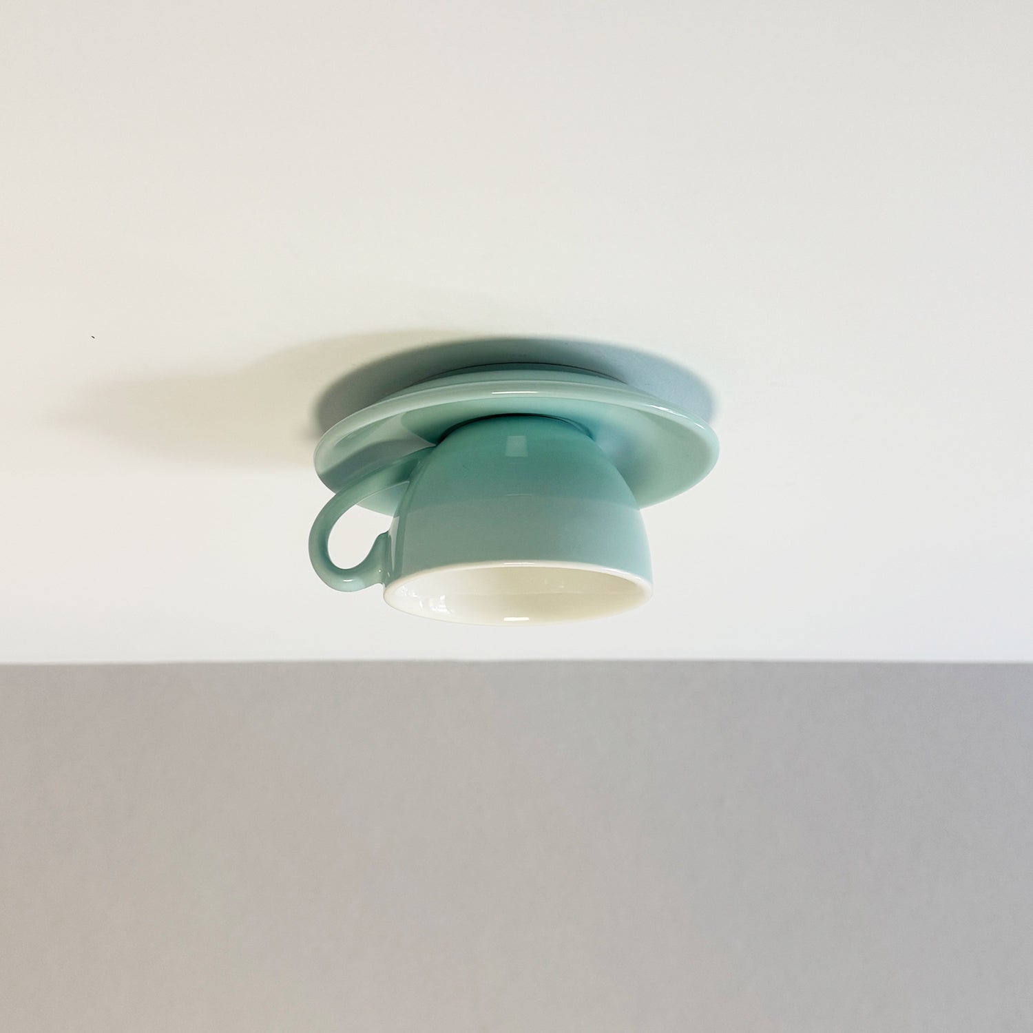 Minimalist Ceiling Light In The Shape Of A Cup