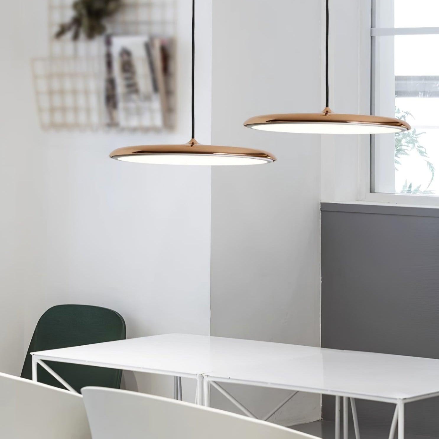 Contemporary Minimalist LED Pendant Light in Macaron Colours