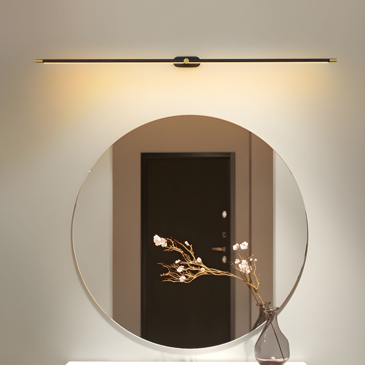 Minimalist Wireless LED Wall Light in a Transitional Style