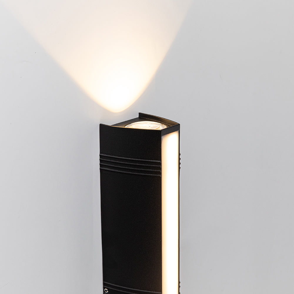Minimalist LED Up Down Outdoor Wall Light