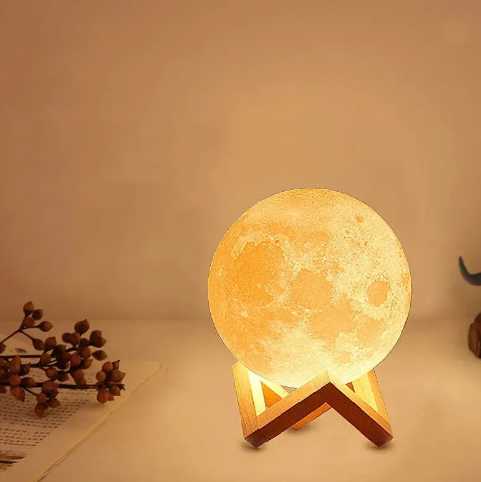 Japandi Moon Table Lamp