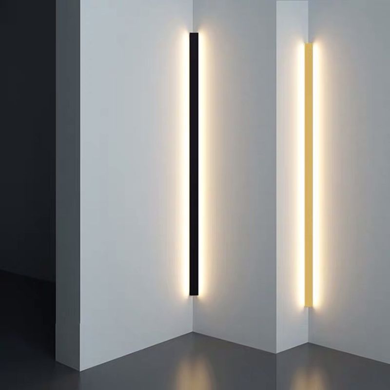 Contemporary Minimalist Linear LED Wall Light