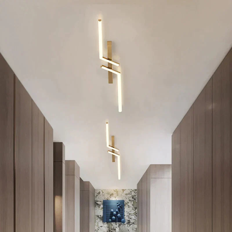 Minimalist Modern Linear LED Ceiling Light