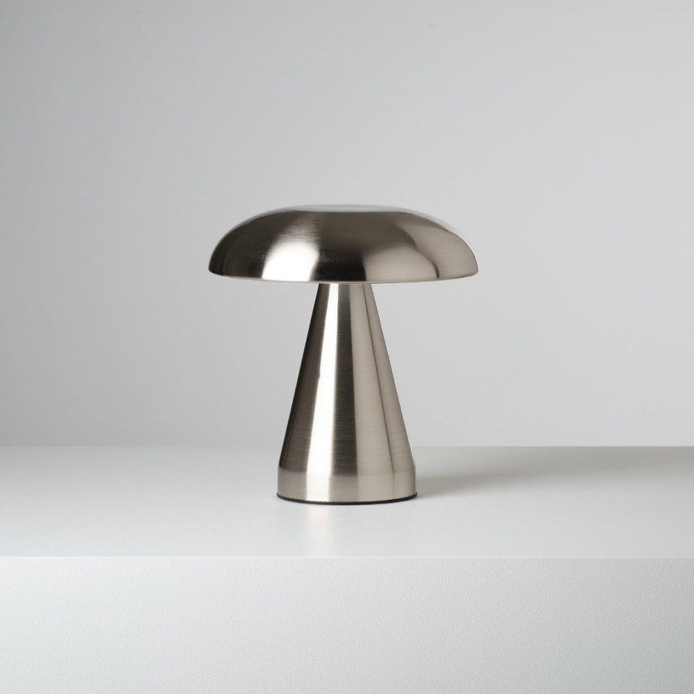 Transitional Style Modern Cordless Mushroom Lamp