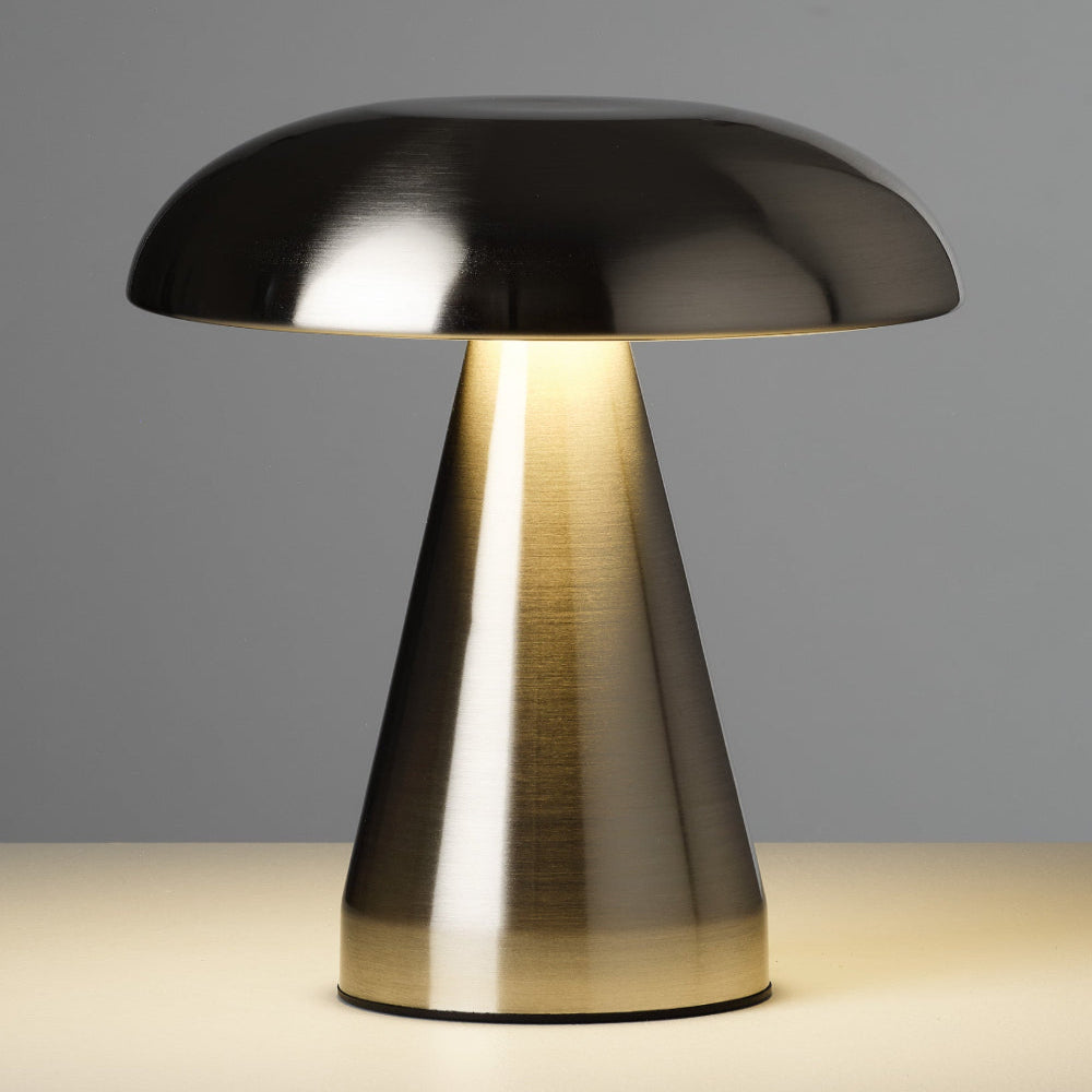 Transitional Style Modern Cordless Mushroom Lamp