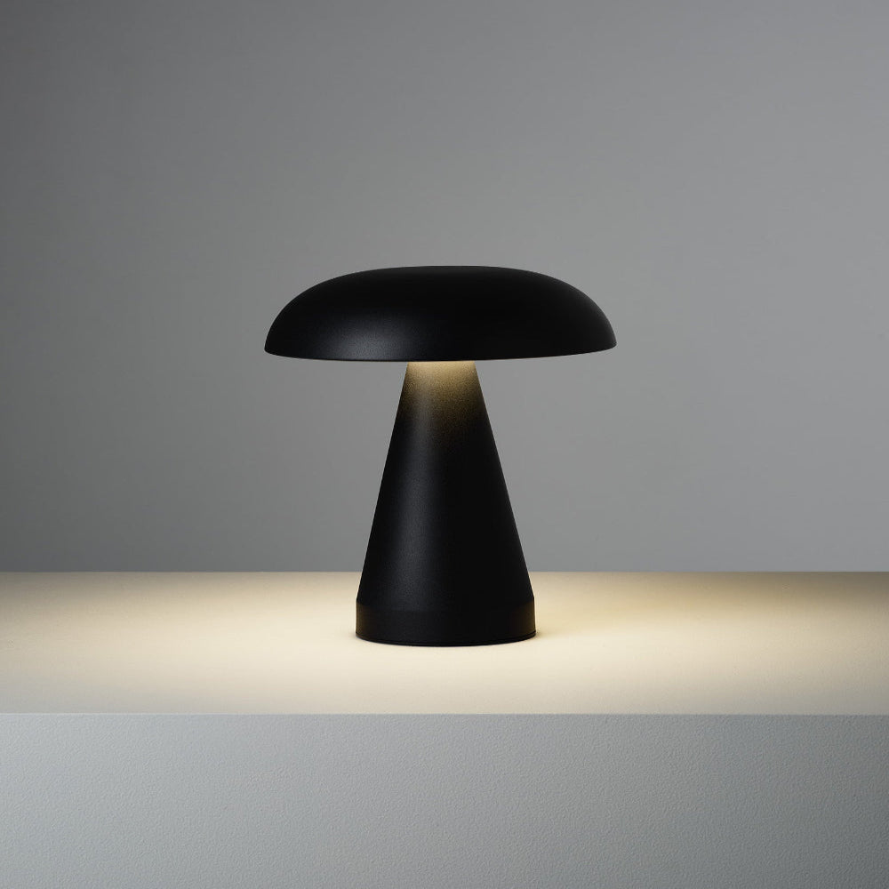 Transitional Style Modern Cordless Mushroom Lamp