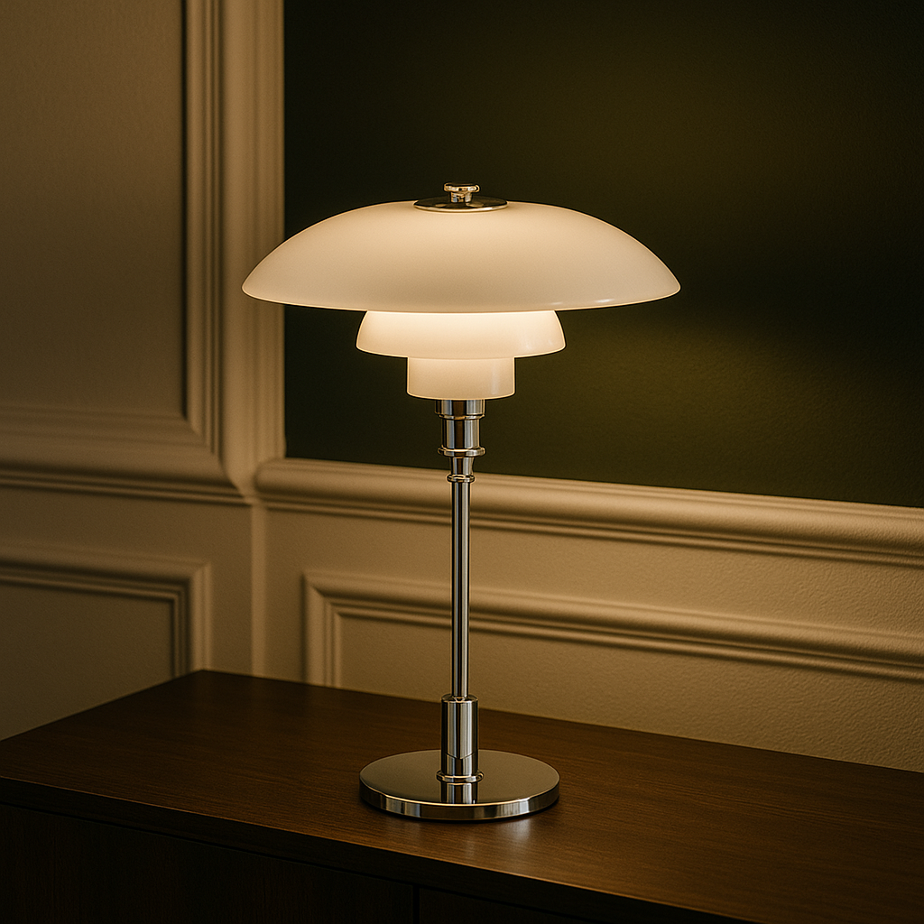 Minimalist Scandanavian LED Table Lamp
