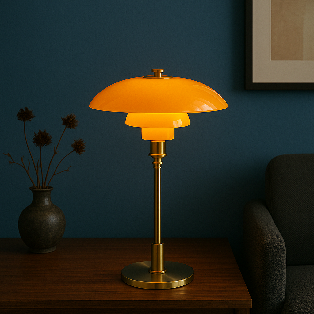 Minimalist Scandanavian LED Table Lamp