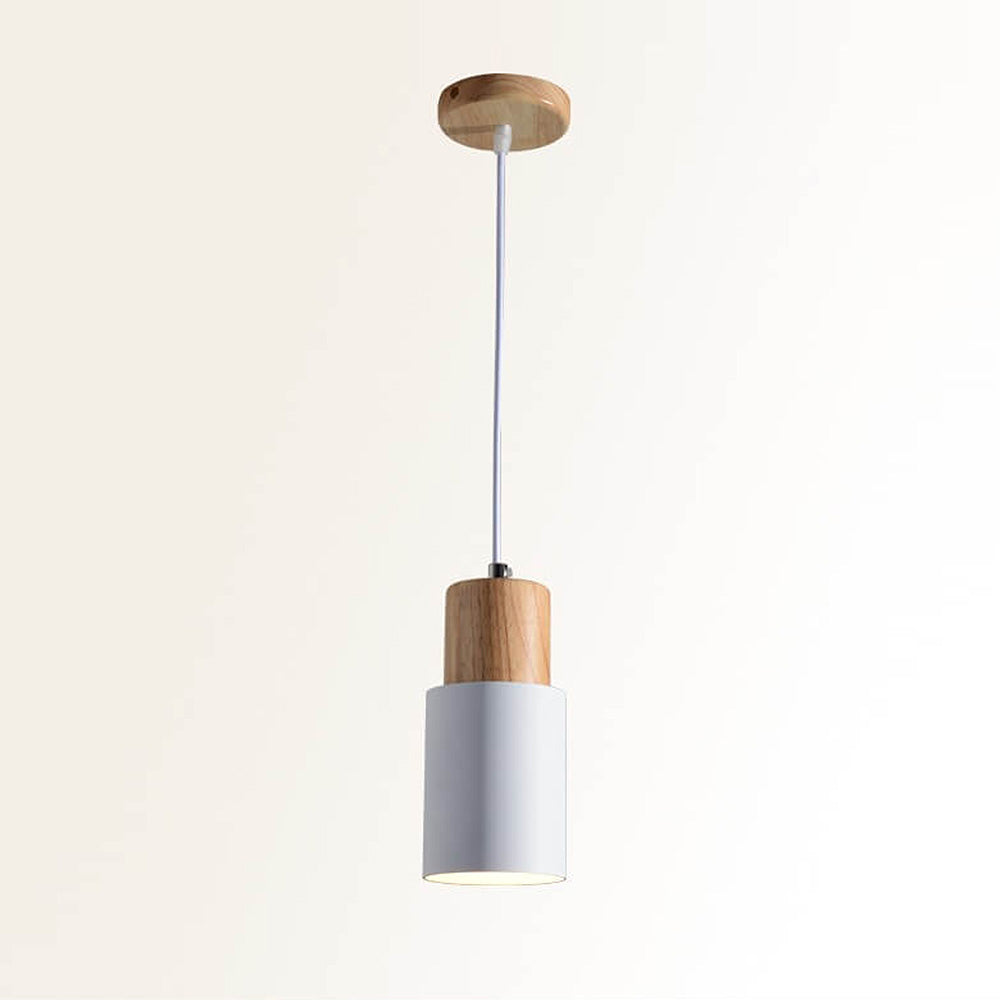 Minimalist Cylinder LED Pendant Light