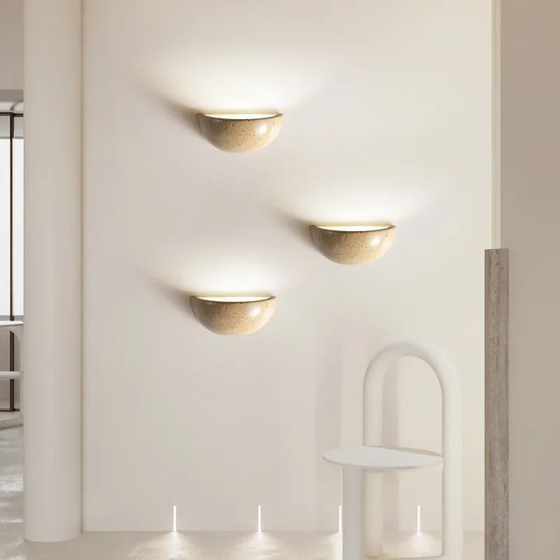 Nordic Modern Semicircle Wall Light