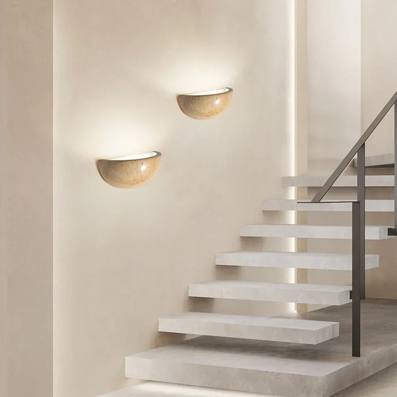 Nordic Modern Semicircle Wall Light