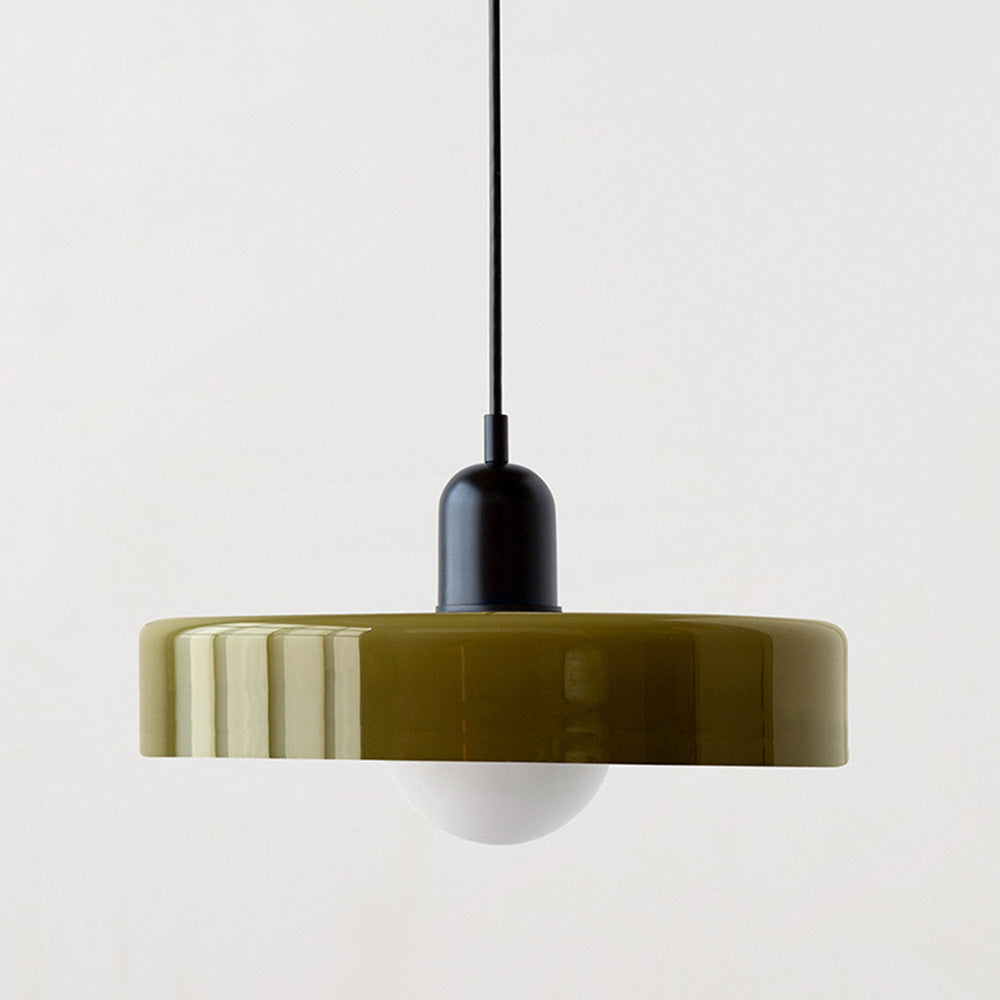 Coastal Transitional Style Two-Tone Pendant Light