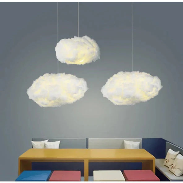 Minimalist Cloud Shape LED Pendant Light