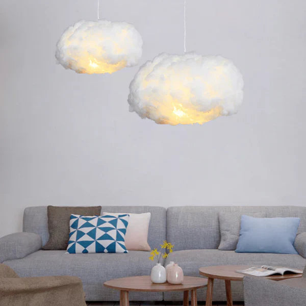 Minimalist Cloud Shape LED Pendant Light