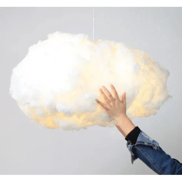 Minimalist Cloud Shape LED Pendant Light