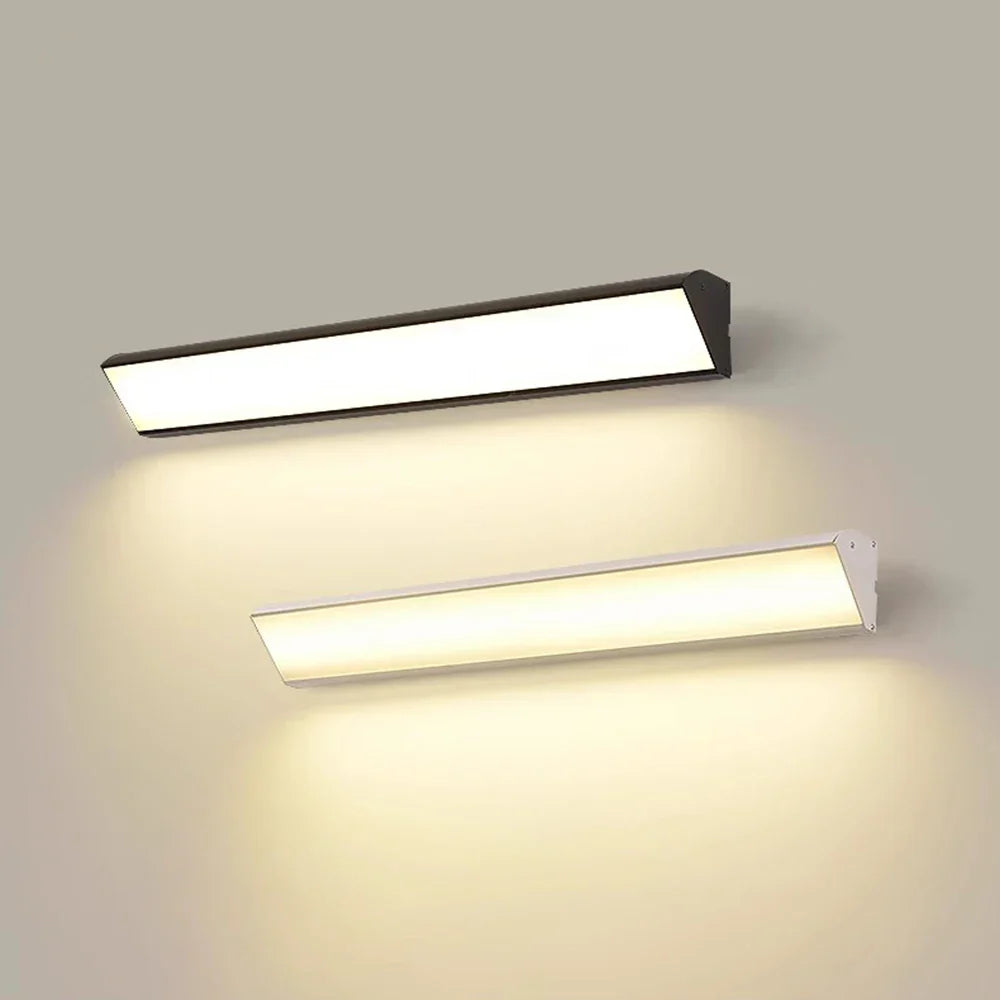Contemporary Minimalist LED Linear Outdoor Wall Light