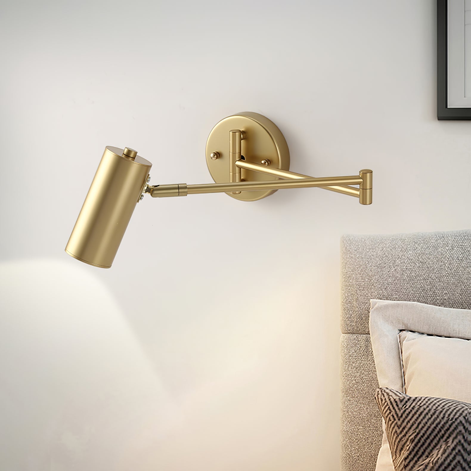 Minimalist Adjustable Arm LED Wall Light